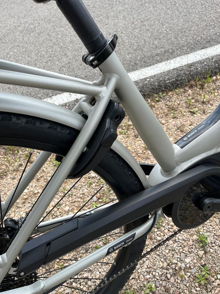 Scott Sub Active eRIDE 10 Unisex rack 2024 2024 Urban usato, Grigio chiaro — immagine 4 di 4