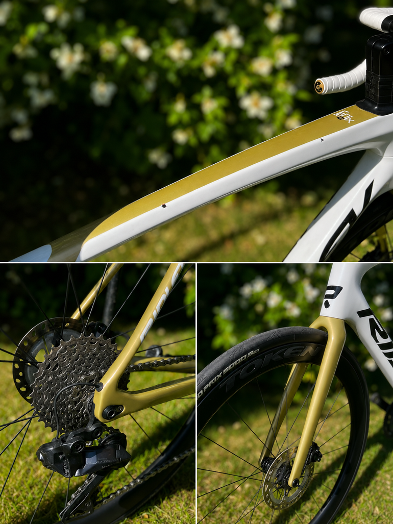 Used Ridley Fenix SLiC - Shimano Ultegra DI2 2x12sp 2022 2022 Road & Gravel, White — image 3 of 3