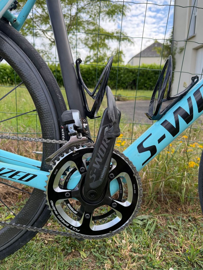 Used Specialized Tarmac Shimano Dura Ace Di2 2015 Road & Gravel, Blue — image 3 of 7