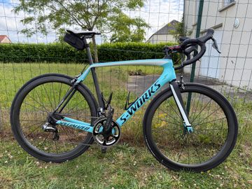 Used Specialized Tarmac Shimano Dura Ace Di2 2015 Road & Gravel, Blue — image 1 of 7