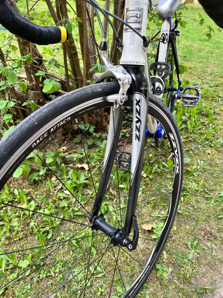 Gebrauchtes Corratec Custom Shimano Dura Ace 2011 Road & Gravel, Weiß — Bild 7 von 9