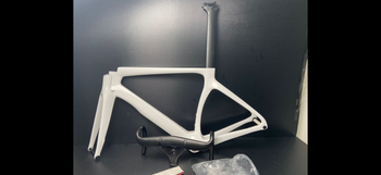 Used Carbon S5 Replica Custom SRAM Red eTap AXS 2023 Road & Gravel, White — image 7 of 8