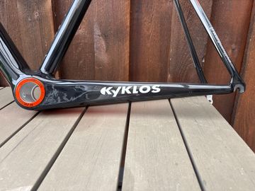 Gebrauchtes Kyklos by Danilo di Luca Custom Frameset 2013 Road & Gravel, Schwarz — Bild 3 von 8