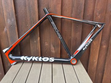 Gebrauchtes Kyklos by Danilo di Luca Custom Frameset 2013 Road & Gravel, Schwarz — Bild 2 von 8