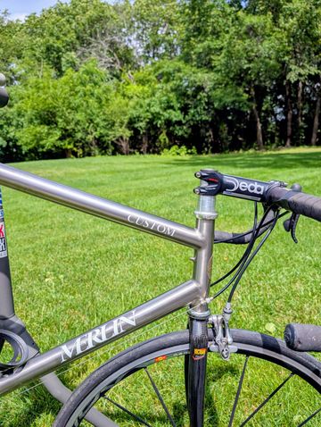 Used Merlin Extralight Custom 2000 Road & Gravel, Light Gray — image 5 of 7