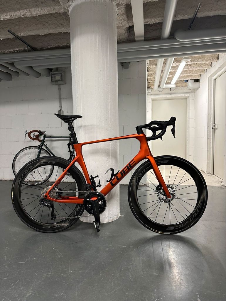 Used CUBE AGREE C:62, RACE 2023 2023 Road & Gravel, Orange — image 2 of 8