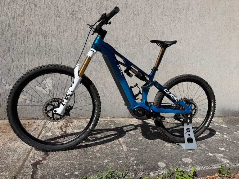 Used CUBE STEREO HYBRID ONE77 HPC, AT 2025 2025 Mountainbike, Blue, 29, 27.5 — image 2 of 9