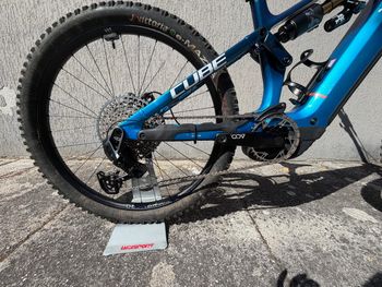 Used CUBE STEREO HYBRID ONE77 HPC, AT 2025 2025 Mountainbike, Blue, 29, 27.5 — image 9 of 9