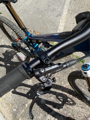 Used CUBE STEREO HYBRID ONE77 HPC, AT 2025 2025 Mountainbike, Blue, 29, 27.5 — image 5 of 9