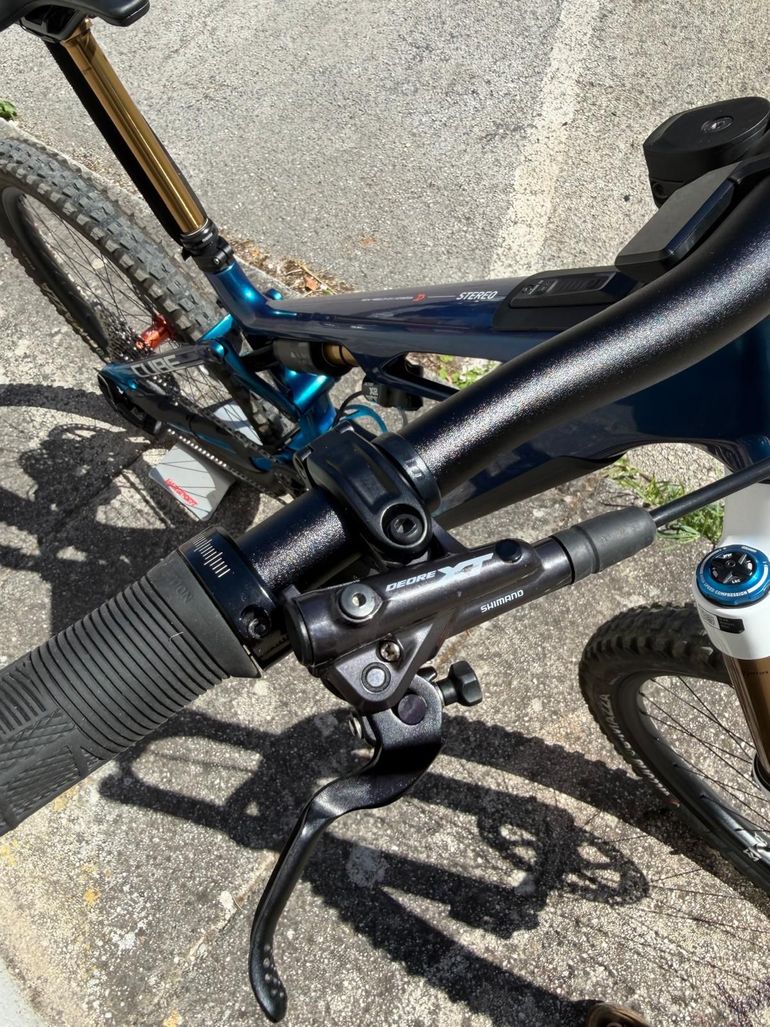 Used CUBE STEREO HYBRID ONE77 HPC, AT 2025 2025 Mountainbike, Blue, 29, 27.5 — image 5 of 9