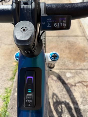 Used CUBE STEREO HYBRID ONE77 HPC, AT 2025 2025 Mountainbike, Blue, 29, 27.5 — image 6 of 9
