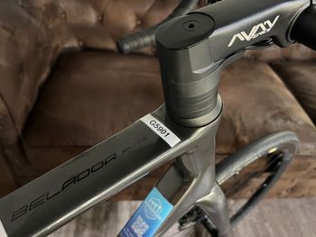 Used Berria BELADOR ELITE 105 2025 2025 Road & Gravel, Light Gray — image 5 of 20