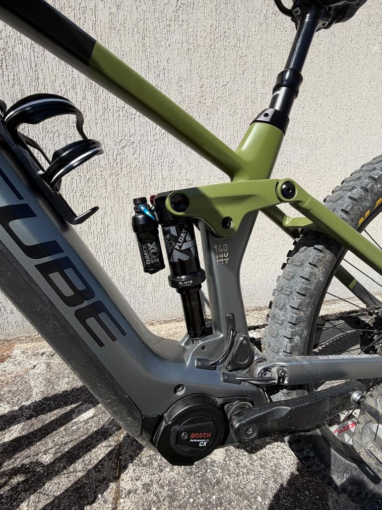 Used CUBE STEREO HYBRID 140 HPC, TM 750 2023 2023 Mountainbike, Green, 27.5, 29 — image 7 of 8