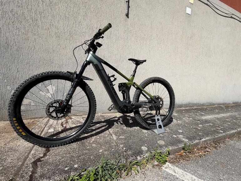 Used CUBE STEREO HYBRID 140 HPC, TM 750 2023 2023 Mountainbike, Green, 27.5, 29 — image 3 of 8