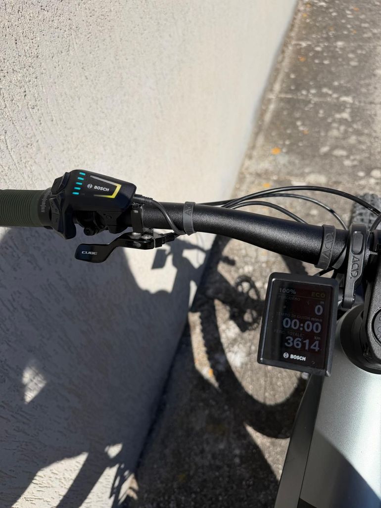 Used CUBE STEREO HYBRID 140 HPC, TM 750 2023 2023 Mountainbike, Green, 27.5, 29 — image 6 of 8