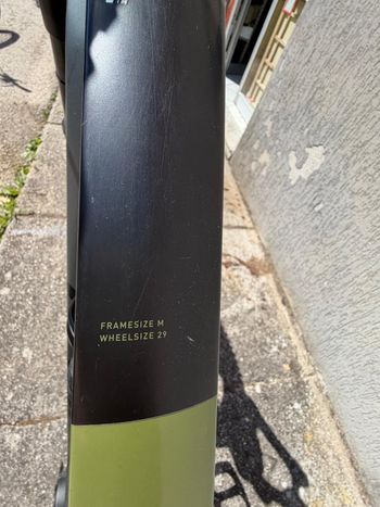 Used CUBE STEREO HYBRID 140 HPC, TM 750 2023 2023 Mountainbike, Green, 27.5, 29 — image 8 of 8