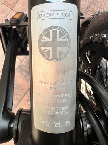 Używany Brompton Custom 2017 Urban — zdjęcie 5 z 5