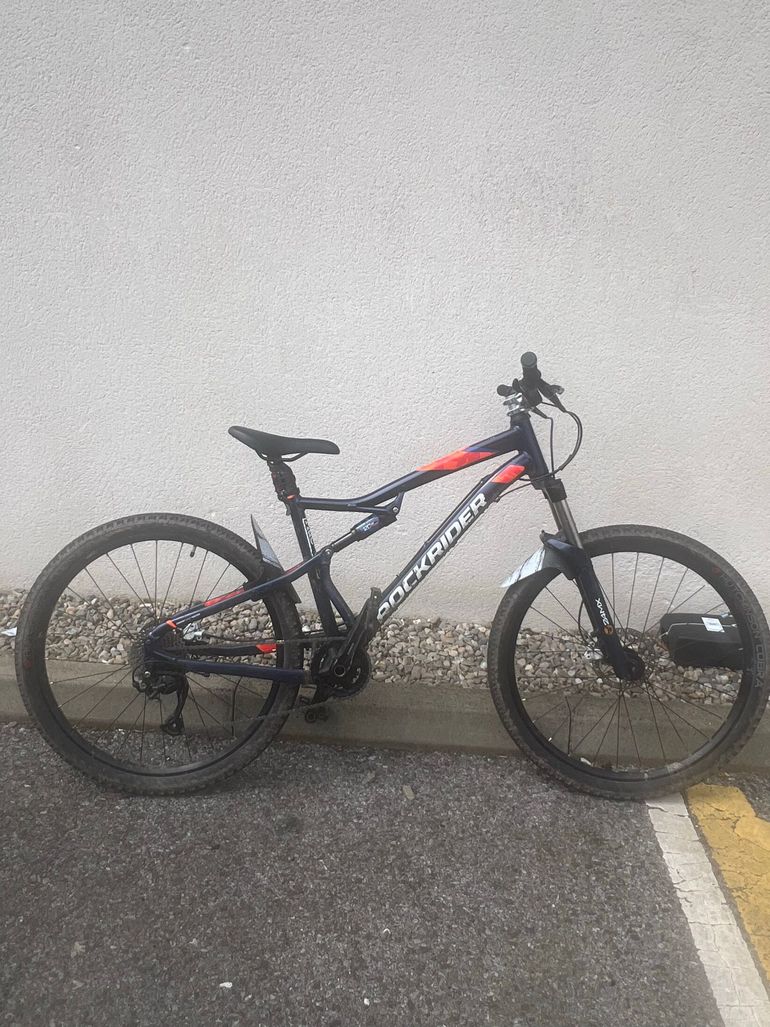 Used ROCKRIDER 27.5" Full Suspension Mountain Bike ST 540 S 2024 2024 Mountainbike, Blue, 27.5 — image 1 of 5