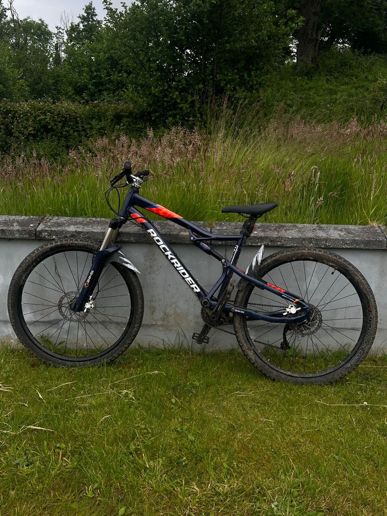 Used ROCKRIDER 27.5" Full Suspension Mountain Bike ST 540 S 2024 2024 Mountainbike, Blue, 27.5 — image 2 of 5