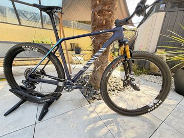 Used Canyon Exceed CF SLX 2023 2023 Mountainbike, Blue, 29 — image 1 of 14