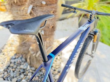 Used Canyon Exceed CF SLX 2023 2023 Mountainbike, Blue, 29 — image 7 of 14