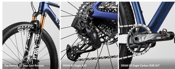 Used Canyon Exceed CF SLX 2023 2023 Mountainbike, Blue, 29 — image 14 of 14