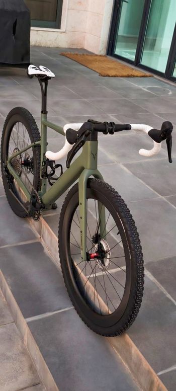 Tideace Custom Frameset 2027 Road & Gravel de segunda mano, Verde — imagen 4 de 8