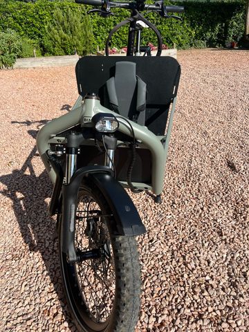 Used Riese & Müller Load4 Shimano Deore XT 2023 Urban, Light Gray — image 5 of 7