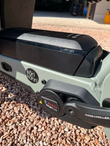 Used Riese & Müller Load4 Shimano Deore XT 2023 Urban, Light Gray — image 6 of 7