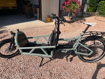 Used Riese & Müller Load4 Shimano Deore XT 2023 Urban, Light Gray — image 2 of 7