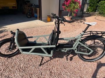 Used Riese & Müller Load4 Shimano Deore XT 2023 Urban, Light Gray — image 2 of 7