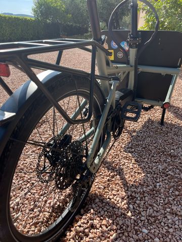 Used Riese & Müller Load4 Shimano Deore XT 2023 Urban, Light Gray — image 4 of 7