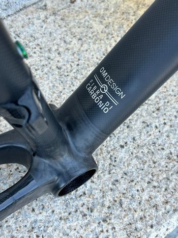 Officine Mattio Custom Frameset 2026 Road & Gravel de segunda mano, Negro — imagen 8 de 8