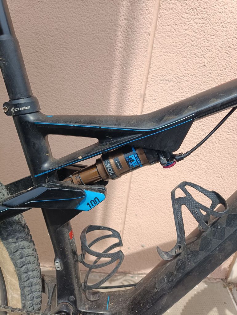 Used CUBE AMS 100 C:68 SLT 29 2020 2020 Mountainbike, Black — image 8 of 9