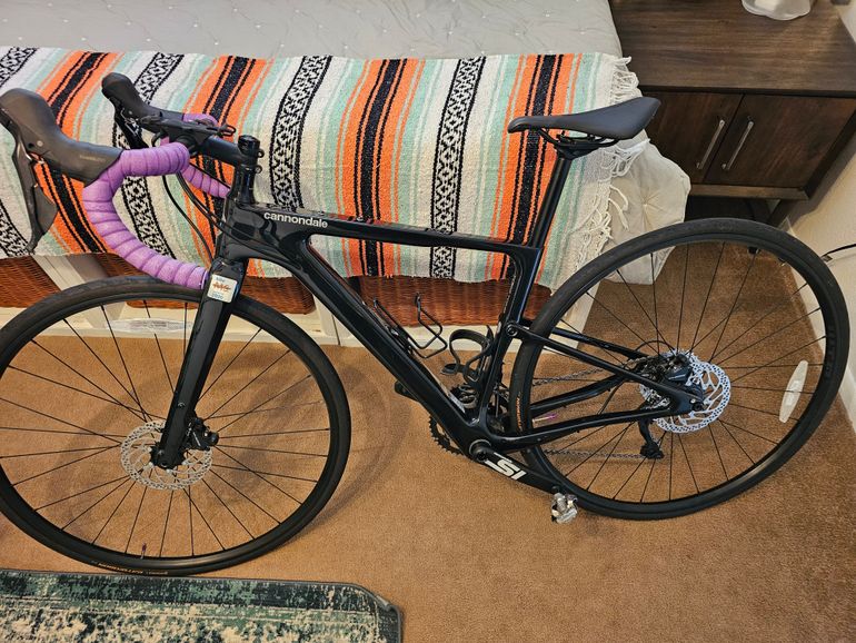 Used Cannondale Topstone Carbon 105 2020 2020 Road & Gravel, Black — image 1 of 5