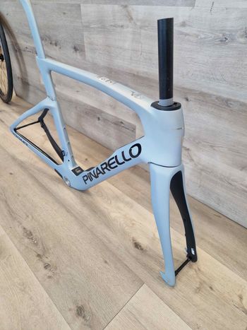 Used Pinarello FRAME PINARELLO NEW DOGMA F VENICE Frameset 2026 Road & Gravel, Light Gray — image 2 of 5
