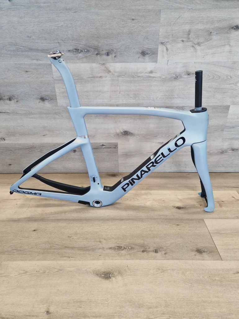 Used Pinarello FRAME PINARELLO NEW DOGMA F VENICE Frameset 2026 Road & Gravel, Light Gray — image 1 of 5