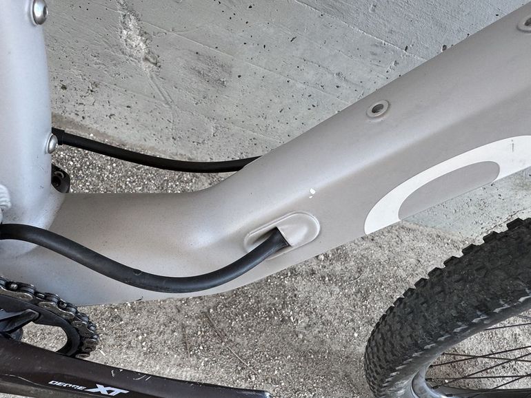 Used Orbea OIZ H10 TR 2023 Mountainbike, Light Gray — image 11 of 13