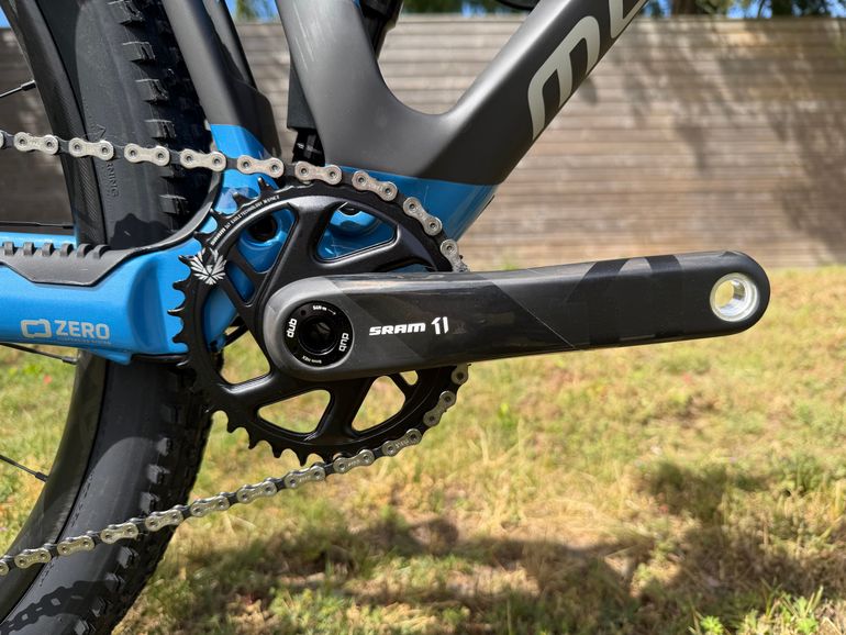 Used Mondraker F-PODIUM CARBON DC R 2023 2023 Mountainbike, Blue, 29 — image 9 of 9