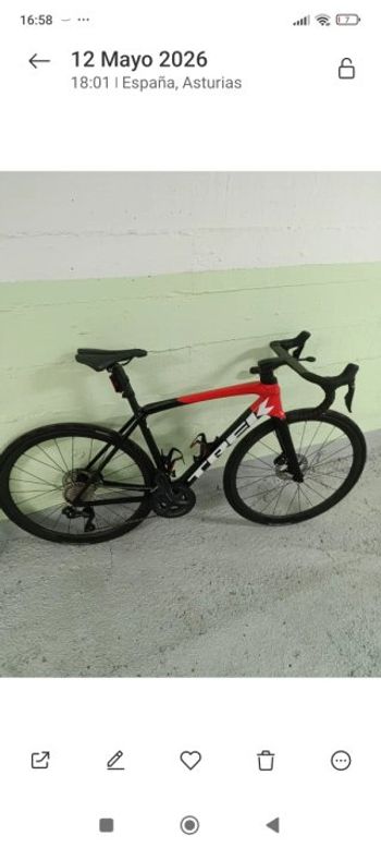 Used Trek Émonda SL 6 Pro Di2 2023 2023 Road & Gravel, Red — image 3 of 6
