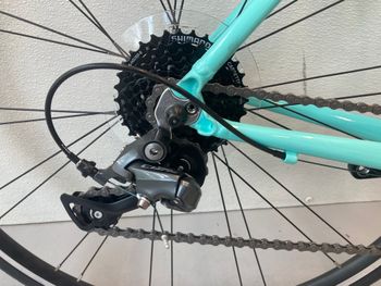 Used Bianchi Via Nirone 7 Claris 2025 2025 Road & Gravel, Green — image 3 of 6