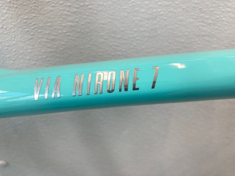 Used Bianchi Via Nirone 7 Claris 2025 2025 Road & Gravel, Green — image 6 of 6