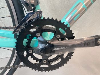 Used Bianchi Via Nirone 7 Claris 2025 2025 Road & Gravel, Green — image 4 of 6