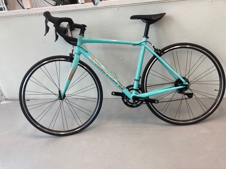 Used Bianchi Via Nirone 7 Claris 2025 2025 Road & Gravel, Green — image 2 of 6