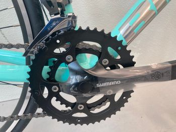 Used Bianchi Via Nirone 7 Claris 2025 2025 Road & Gravel, Green — image 5 of 6