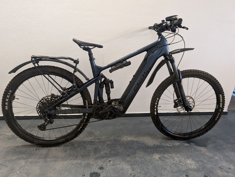 Used Ghost E-Riot AM CF Advanced 2023 2023 Mountainbike, Blue, 29 — image 2 of 6