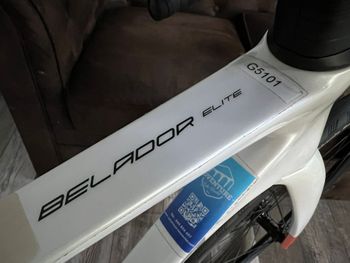 Used Berria BELADOR ELITE 105 2025 2025 Road & Gravel, White — image 5 of 20
