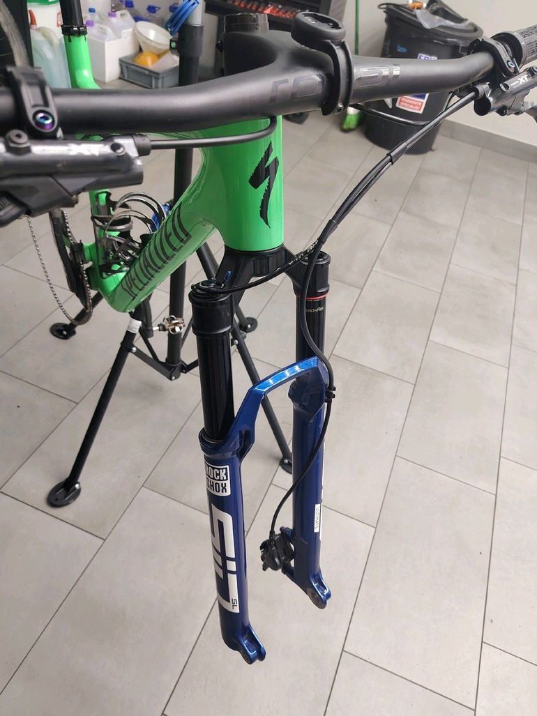 Specialized Epic World Cup Expert 2024 Frameset 2024 Mountainbike usato, Verde — immagine 12 di 12