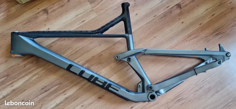 Used CUBE STEREO 150 C:68, SLT 29 2022 Frameset 2022 Mountainbike, Light Gray, 29 — image 4 of 4
