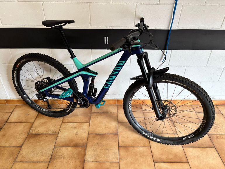 Used Canyon Strive CF 6.0 2019 2019 Mountainbike, Blue, 29 — image 1 of 19